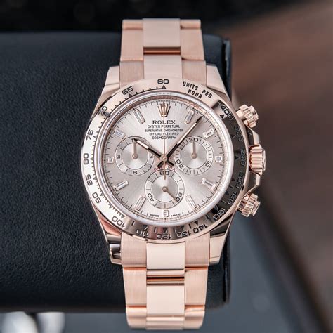 rolex cosmograph daytona rose gold leather strap price|rolex daytona cosmograph white gold.